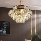 Elizabeth Crystal Chandelier: Timeless Glamour, Modern Style - Lumos Glows136:2000025723 colors changeable Wall lamp B