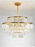 Elizabeth Crystal Chandelier: Timeless Glamour, Modern Style - Lumos Glows136:2000025723 colors changeable Wall lamp B