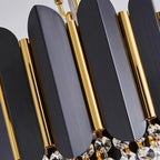 Logan Modern Stainless Steel Tiered Crystal Chandelier - Lumos Glows136:200003938White light;200000531:365458D80cm