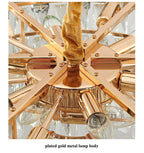Luis Rounded Two - Tier Crystal Cut Edge Chandelier - Lumos Glows136:200003939warm light(3000k) 80cm ceiling Double
