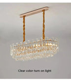 Ruby Three Tier Rounded Crystal Wrapped Chandelier - Lumos Glows136:2000025723 color changeable;200000795:691Smoke grey D80cm