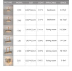 Ruby Three Tier Rounded Crystal Wrapped Chandelier - Lumos Glows136:2000025723 color changeable;200000795:691Smoke grey D80cm