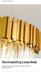 Rylee Gold Edged Crystal And Copper Ring Chandelier - Lumos Glows136:200003939Neutral light;200000795:367Ceiling 30CM