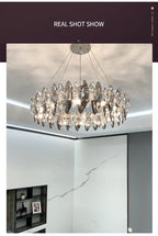 Zoey Crystal & Copper Bar Chandelier - Modern Flush Mount Light - Lumos Glows136:2000061533 Colors 130cm-Long